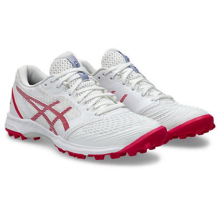 Asics Field Ultimate FF 2 Women's Hockey Shoes White/Bright Rose 2025
