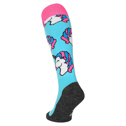 Brabo Socks Unicorn Light Blue