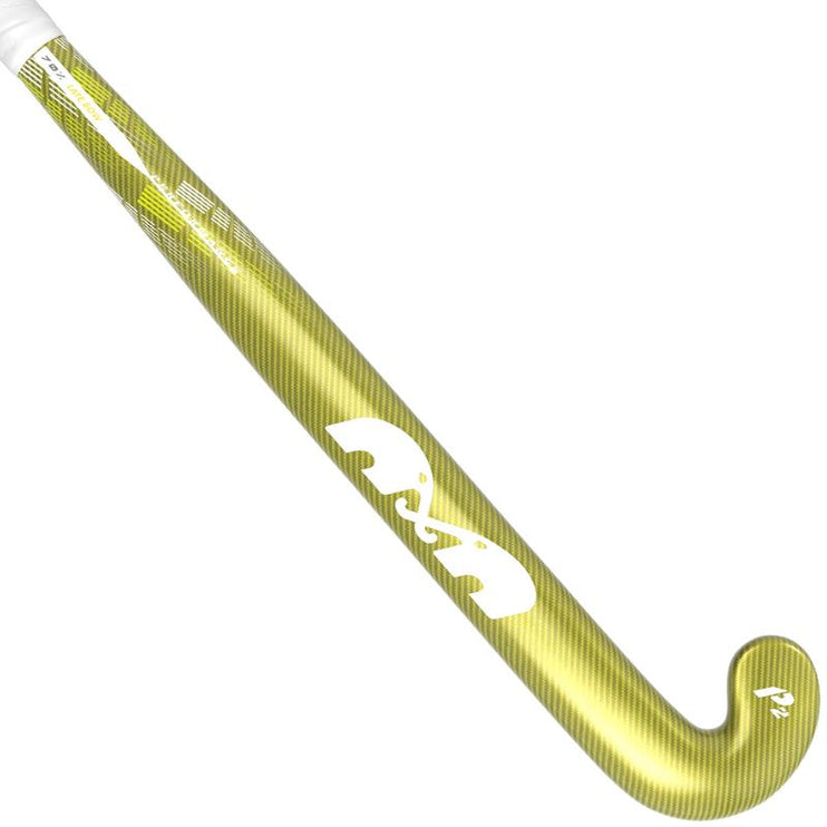 TK P2 Late Bow Hockey Stick Neon Yellow/Pearl 2025