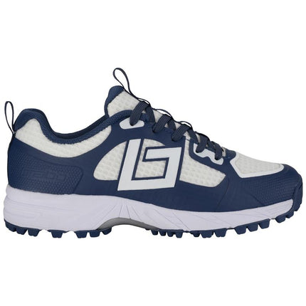 Brabo Tribute Hockey Shoes Navy/White + Slides 2026/2027