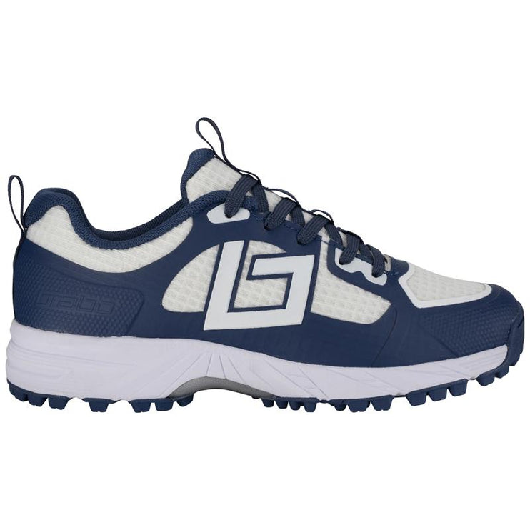 Brabo Tribute Hockey Shoes Navy/White + Slides 2026/2027