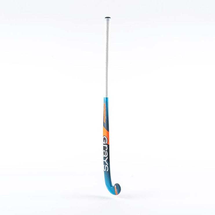 Grays 600i Dynabow Wooden Indoor Hockey Stick Black/Blue 2025/2026
