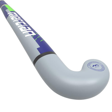 Mercian Genesis CF15 Pro Bend Junior Hockey Stick Blue/Grey 2025