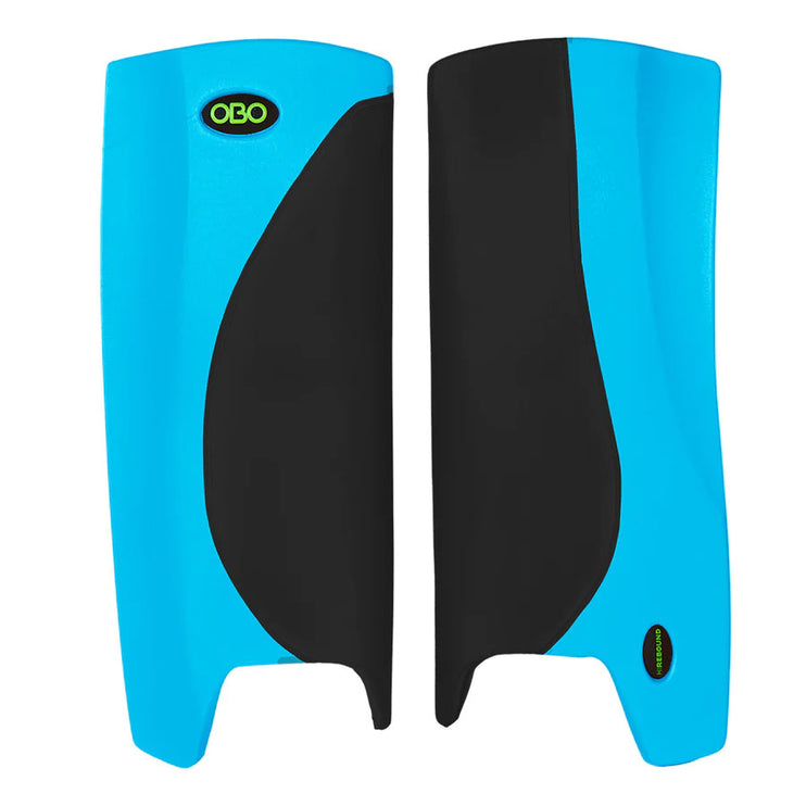 OBO Robo Hi-Rebound Leg Guards Black/Peron