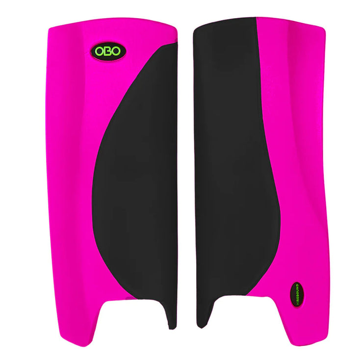 OBO Robo Hi-Rebound Leg Guards Black/Pink