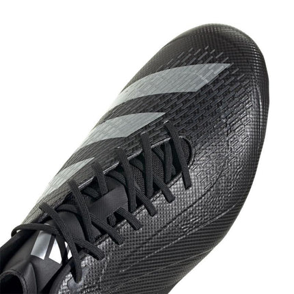 Adidas Adizero RS15 Ultimate SG Rugby Boots Silver/Black