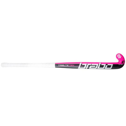 Brabo Tribute 10 Pro Bow Black/Pink Hockey Stick 2025