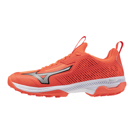 Mizuno Wave Panthera 2 Hockey Shoes Lava Orange/White/Black 2026/2027
