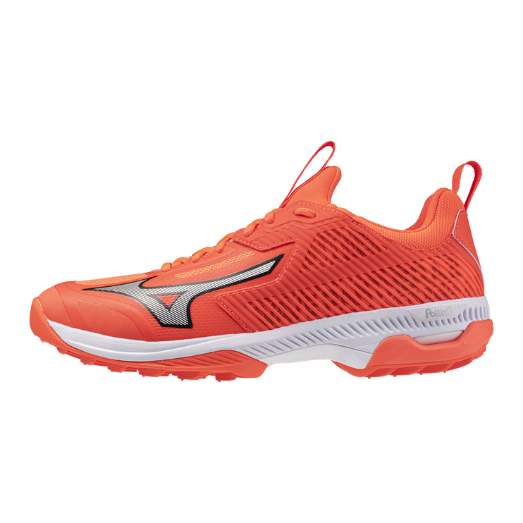 Mizuno Wave Panthera 2 Hockey Shoes Lava Orange/White/Black 2026/2027