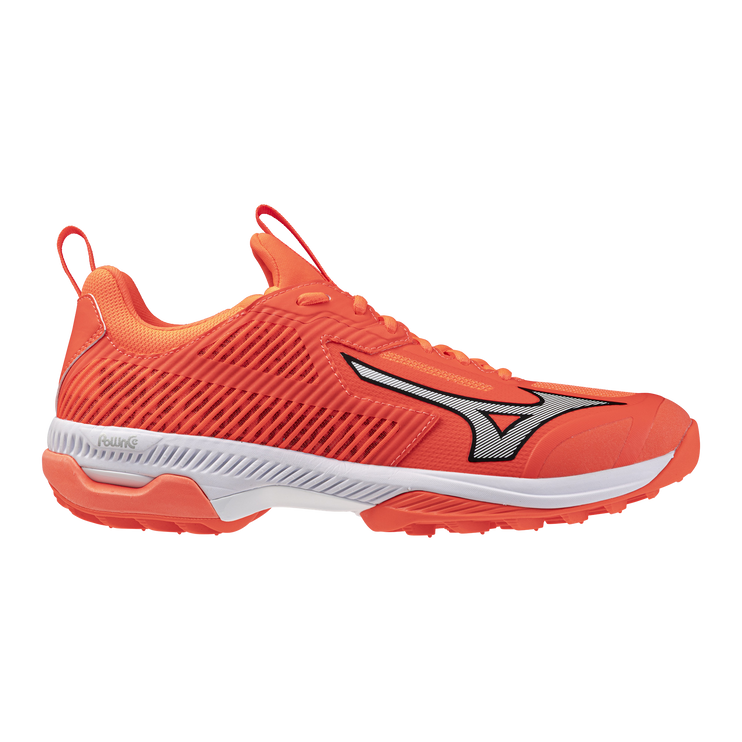Mizuno Wave Panthera 2 Hockey Shoes Lava Orange/White/Black 2026/2027