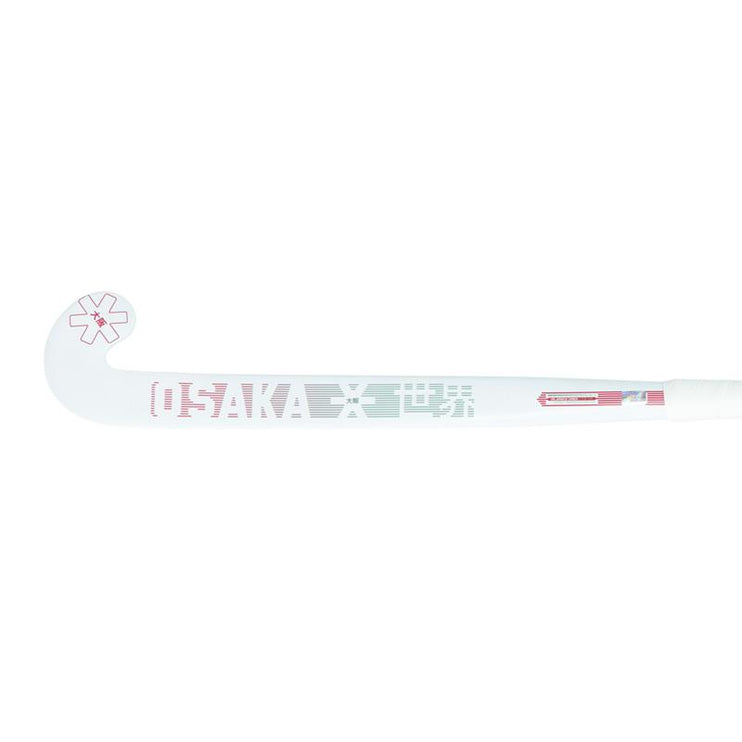 Osaka Vision 10 Grow Bow Hockey Stick Red/Green 2024