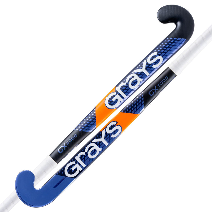 Grays GX3000 Ultrabow Black-Ultra Violet Junior Hockey Stick