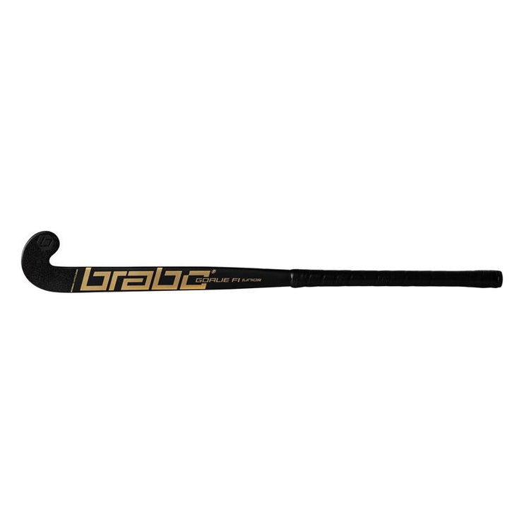 Brabo Goalie F1 JR Original Junior Goalkeeping Stick Black/Gold 2024