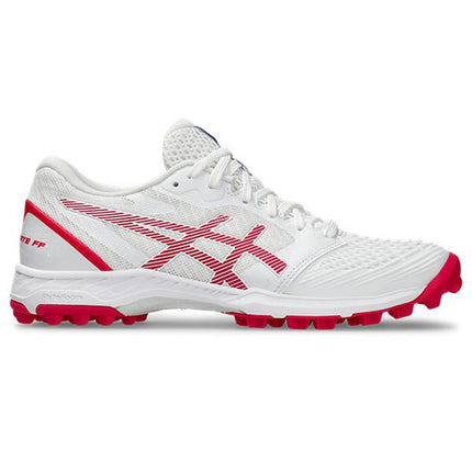 Asics Field Ultimate FF 2 Women's Hockey Shoes White/Bright Rose 2025