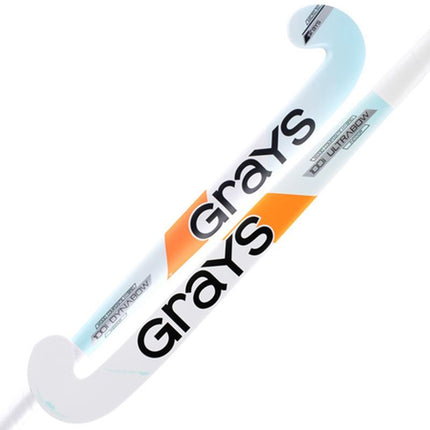 Grays 100i Ultrabow Micro Junior Indoor Hockey Stick White/Sky 2023