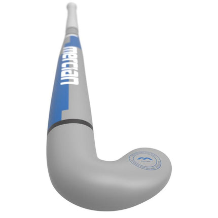 Mercian Genesis Wood 1 Plus Junior Hockey Stick Grey/Blue 2025