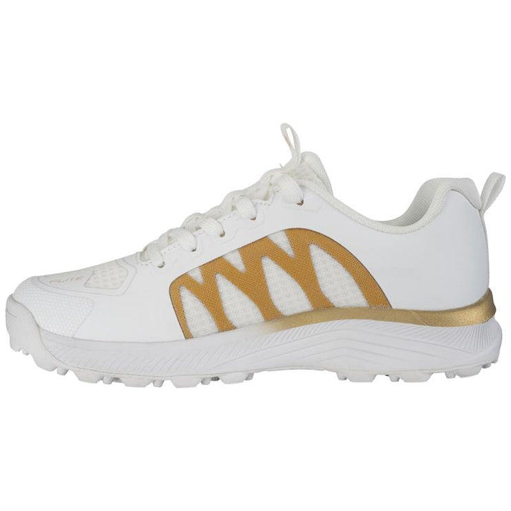 Brabo Elite White/Gold Junior Hockey Shoes 2026/2027