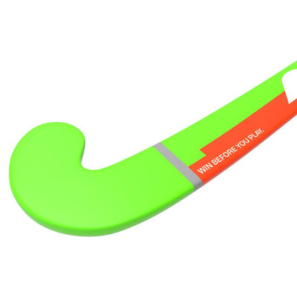 Mercian Genesis Wood 1 Junior Hockey Stick Green/Orange 2025