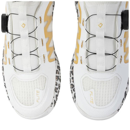 Brabo Elite Wh/Gold/Leo QuickLock Hockey Shoes 2026/2027