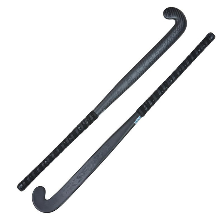 TK Black Elephants Late Bow Hockey Stick Black 2025