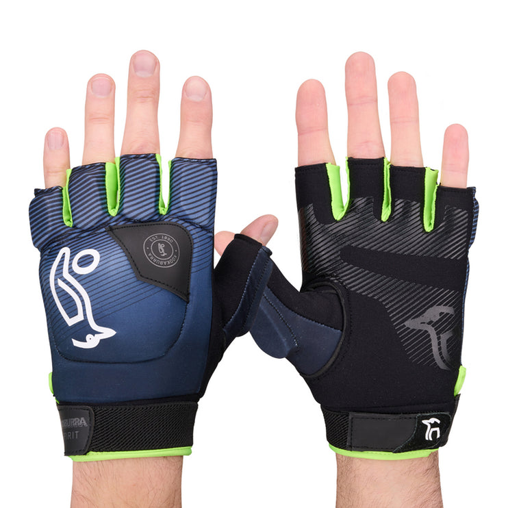 Kookaburra Pro Spirit Left Hand Hockey Glove Grey/Lime 2025