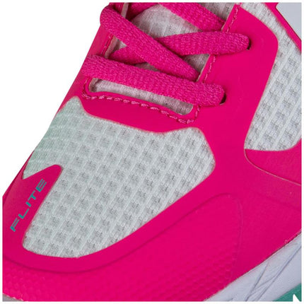 Brabo Tribute Junior Hockey Shoes Pink/Aqua + Slides 2025