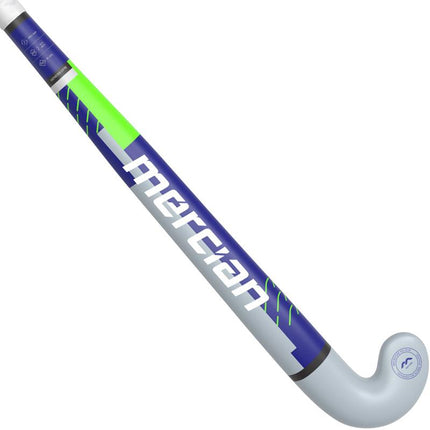 Mercian Genesis CF15 Pro Bend Junior Hockey Stick Blue/Grey 2025