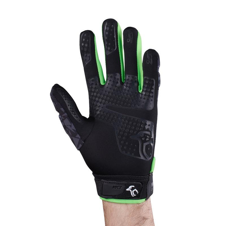 Kookaburra Clone Hockey Glove Grey/Lime