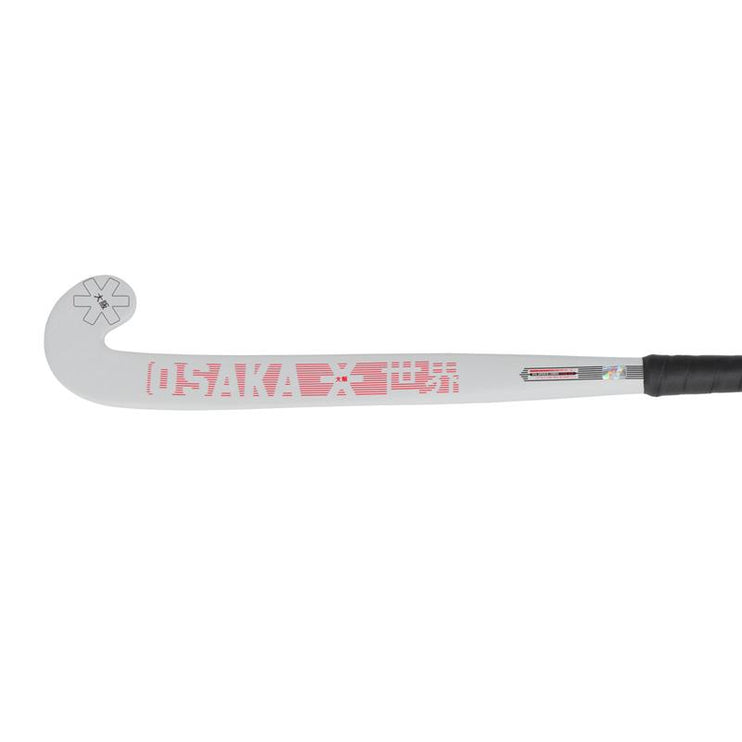 Osaka Vision 55 Pro Bow Hockey Stick White/Red 2024