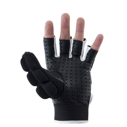 The Indian Maharadja Shell/Foam Half Glove Black Left Hand 2023