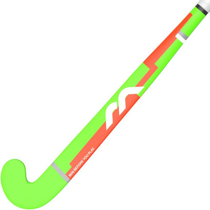 Mercian Genesis Wood 1 Junior Hockey Stick Green/Orange 2025