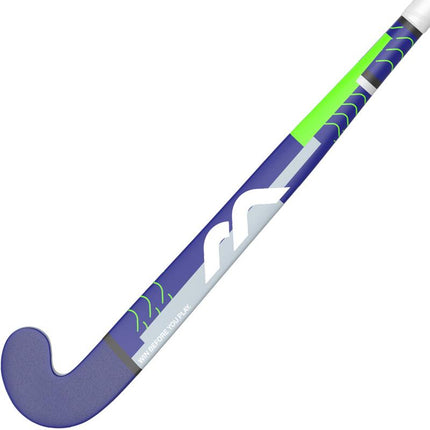 Mercian Genesis CF15 Pro Bend Junior Hockey Stick Blue/Grey 2025