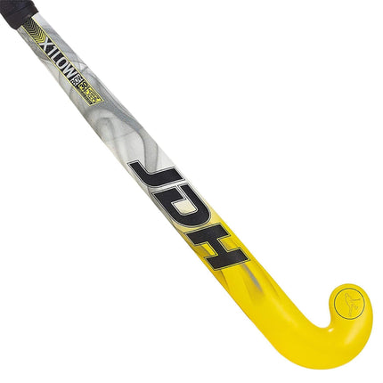 JDH X1TT Low Bow Composite Hockey Stick Yellow 2021