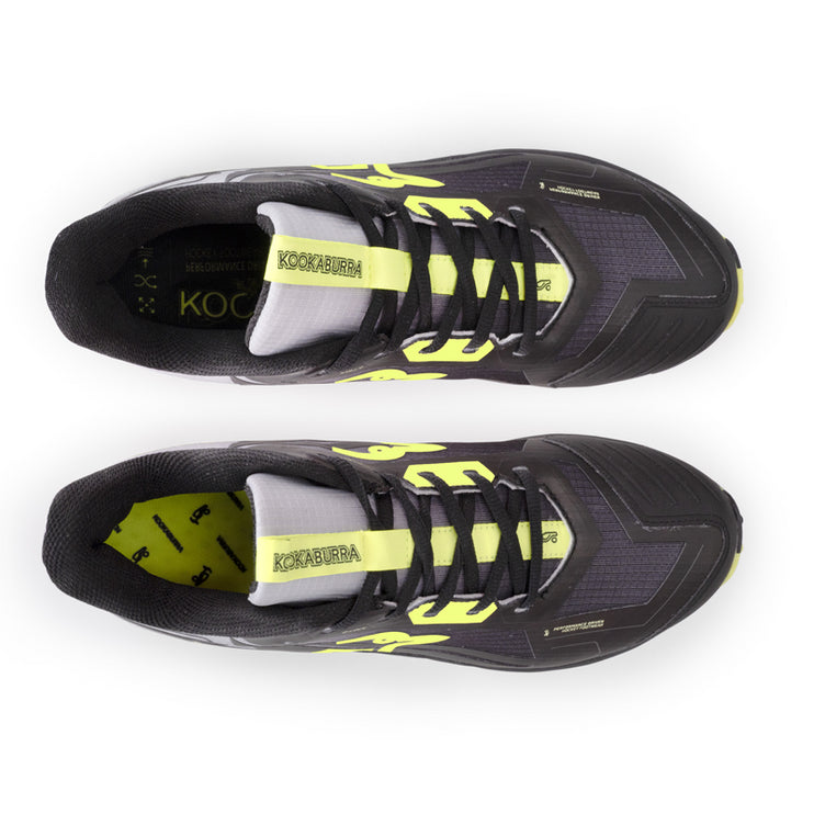 Kookaburra Rogue Hockey Shoes Black/Yellow 2025