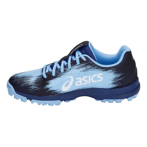 Asics Gel-Hockey Typhoon 3 Womens Hockey Shoes 2018 Blue Print/White