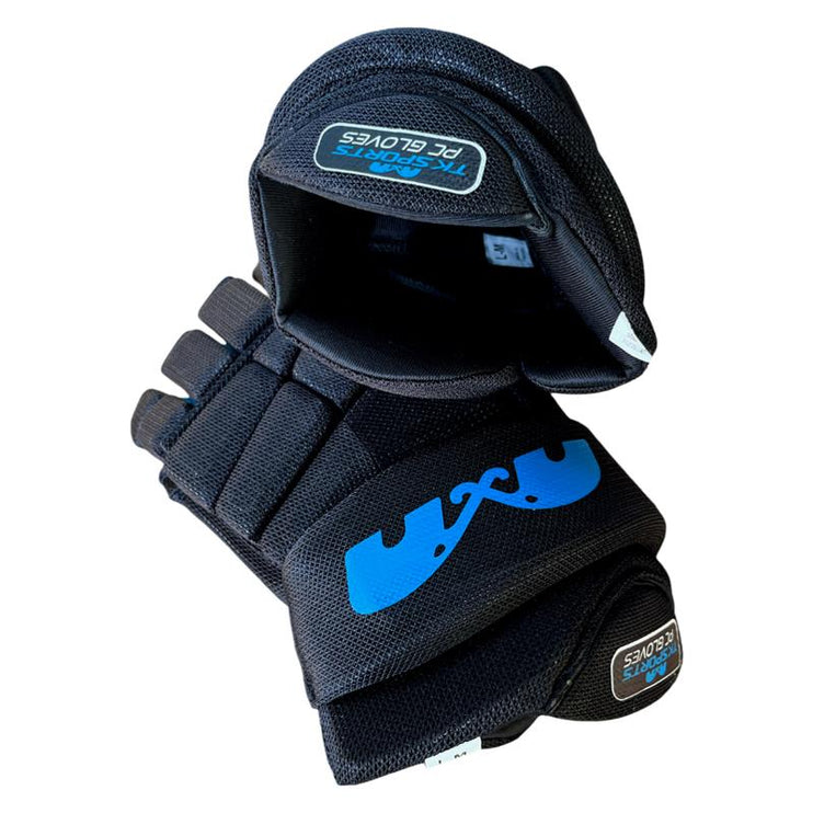 TK Penalty Corner Gloves Set Black/Blue