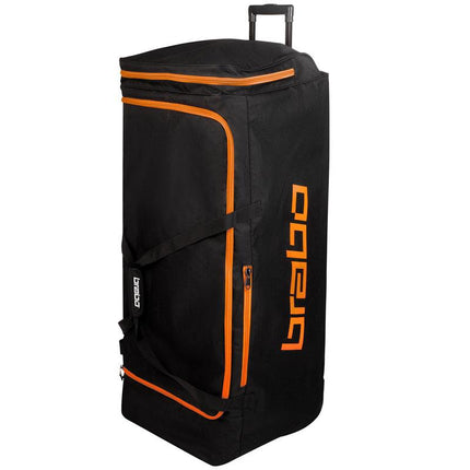 Brabo Wheeled Standard Goalkeeping Bag Black/Orange 2024