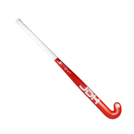 JDH Junior Mid Bow Hockey Stick Red 2024