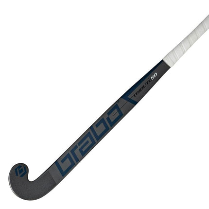 Brabo Tribute 50 LB Hockey Stick Grey/Navy 2024