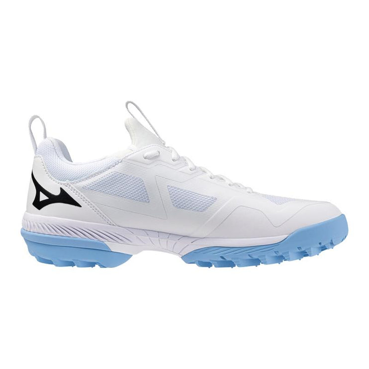 Mizuno Wave Panthera 2 Hockey Shoes White/Celeste SS26