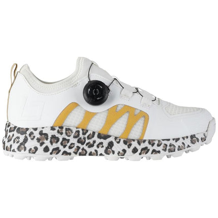 Brabo Elite Wh/Gold/Leo QuickLock Junior Hockey Shoes 2026/2027