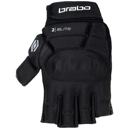Brabo Elite Pro Player Hockey Glove Black/Grey