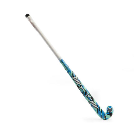 Byte TS900 Mid Bow Wooden Junior Hockey Stick Teal/Blue 2025