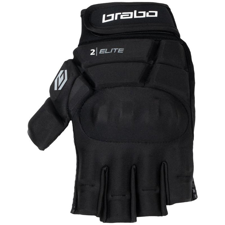 Brabo Elite Pro Player Hockey Glove Black/Grey