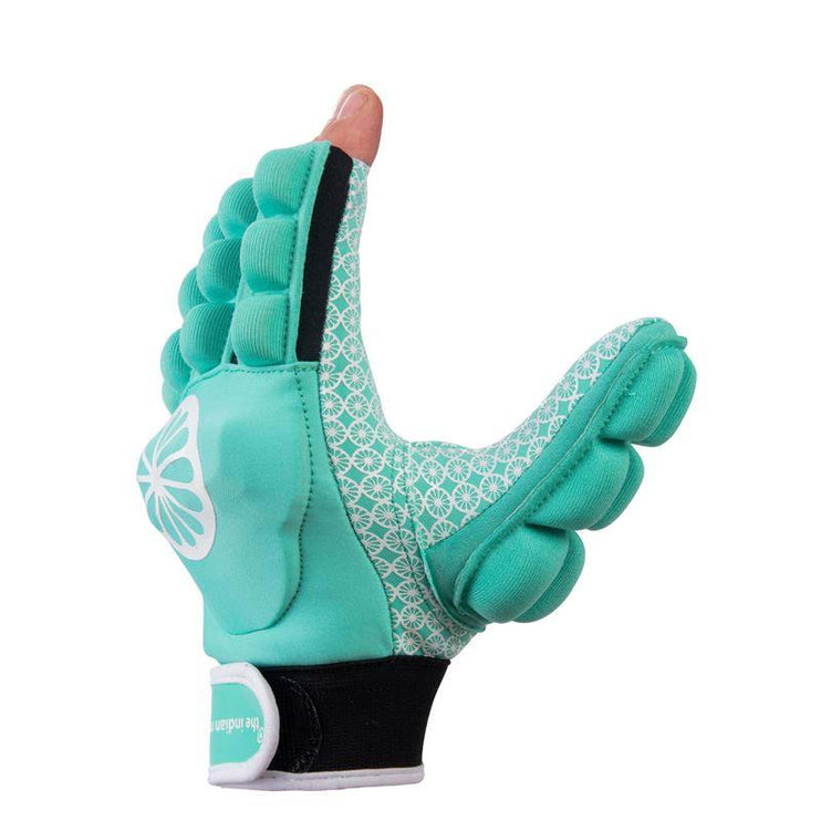 The Indian Maharadja Shell/Foam Half Glove Mint Left Hand 2023
