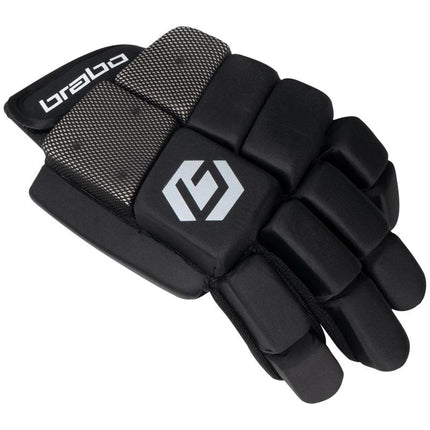 Brabo Elite Full Finger Indoor Hockey Glove Black