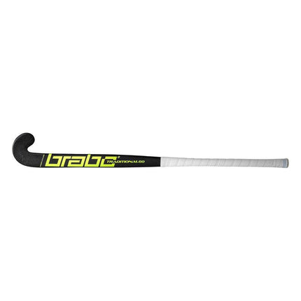 Brabo Traditional Carbon 60 LB Hockey Stick Black/Neon 2024