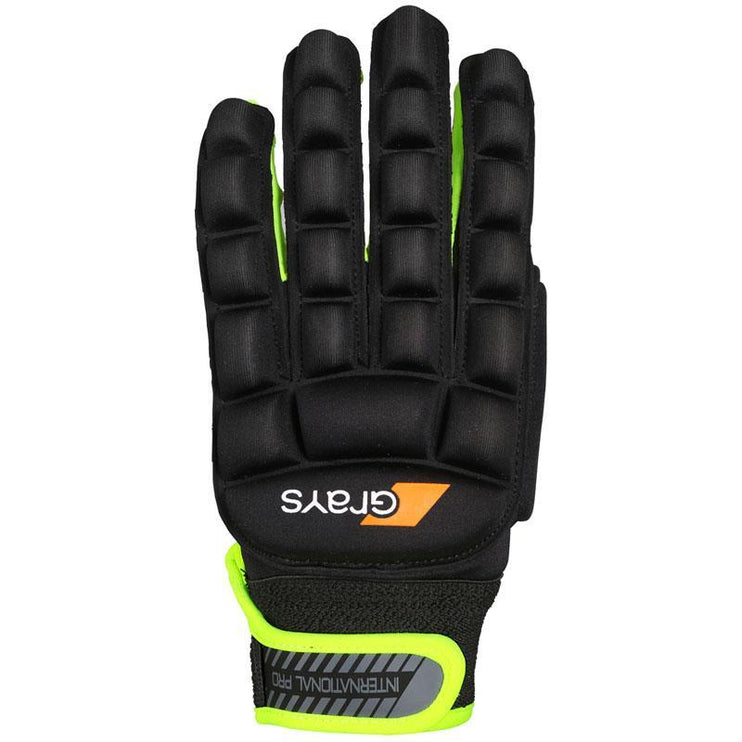 Grays International Pro Left Hand Glove Black Neon Yellow