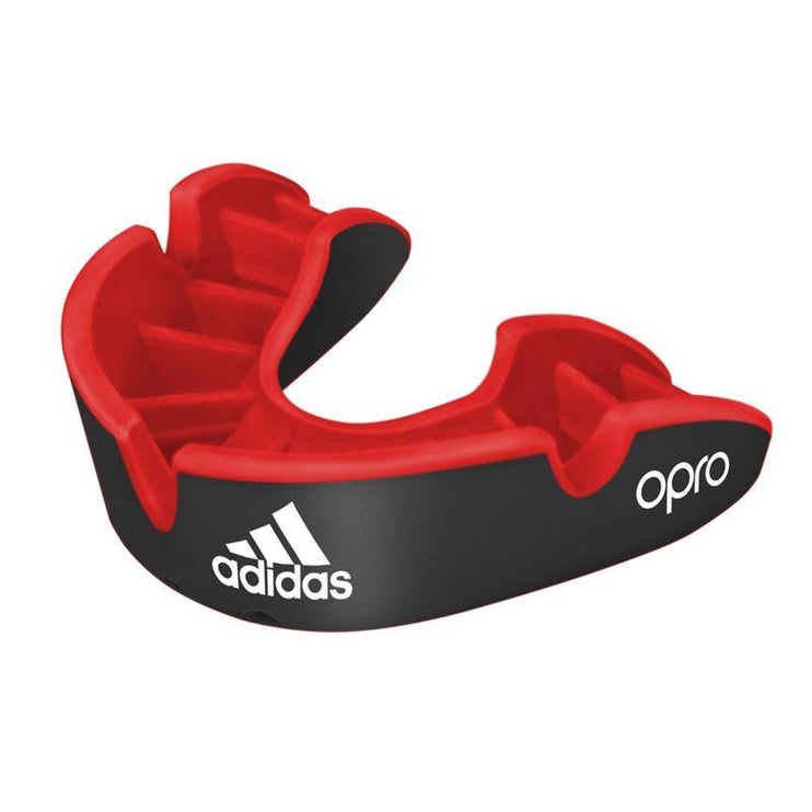 Opro Adidas Mouthguard Silver #Black #Junior