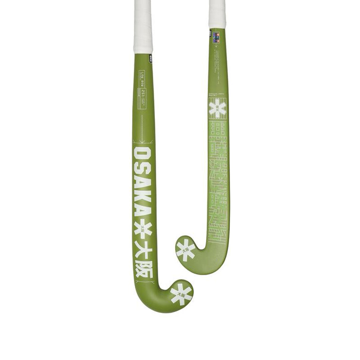 Osaka Low Bow Advanced 25 Junior Hockey Stick Khaki Green 2025